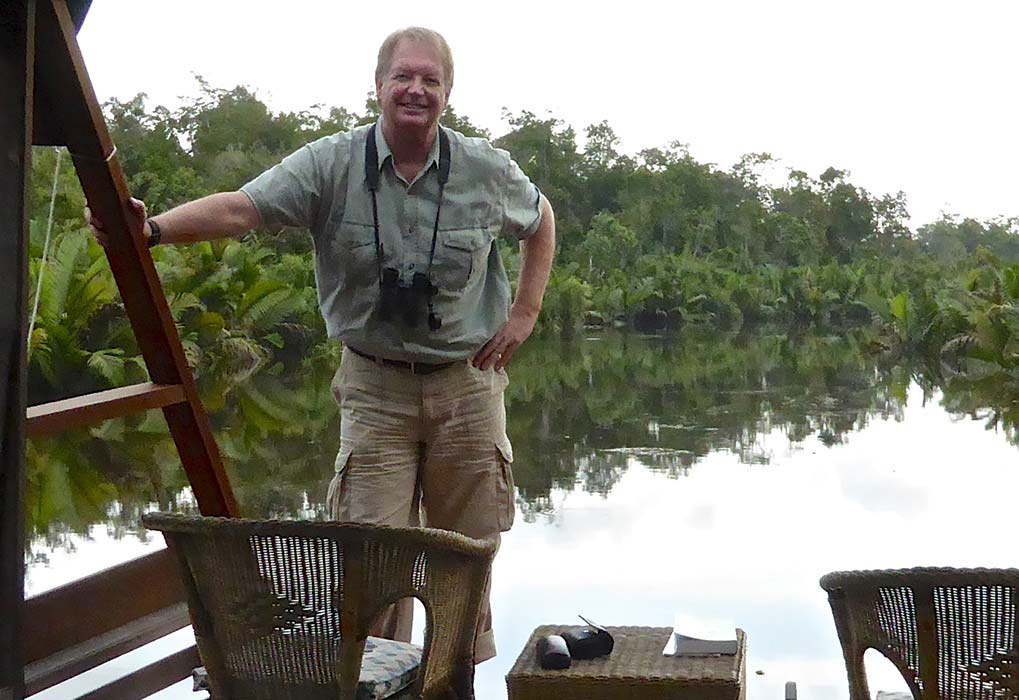 Donald Young in Borneo