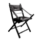 Safari folding chair black